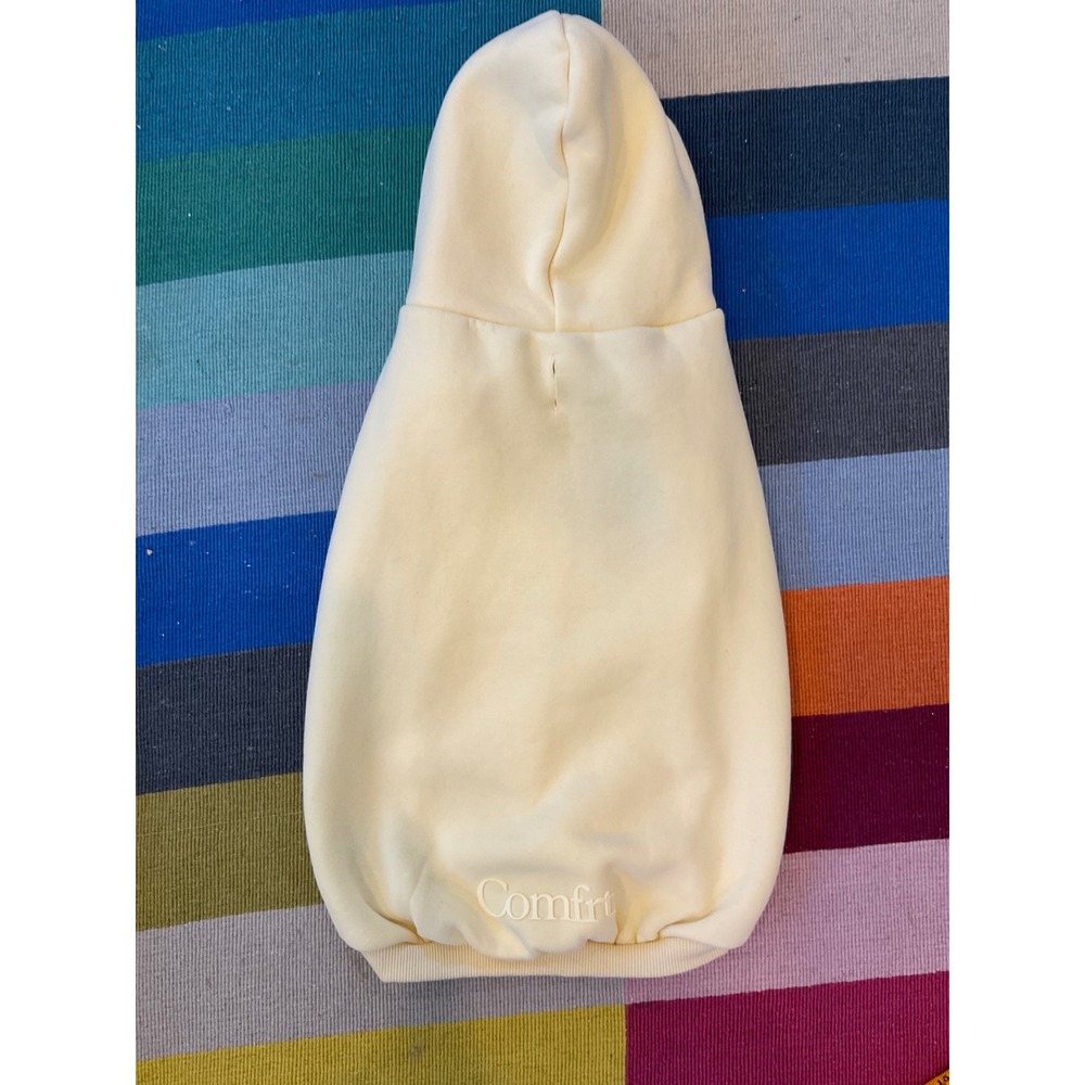 Comfrt Paw Hoodie for Dogs CloudTouch Fleece Buttercream Cream 2XL